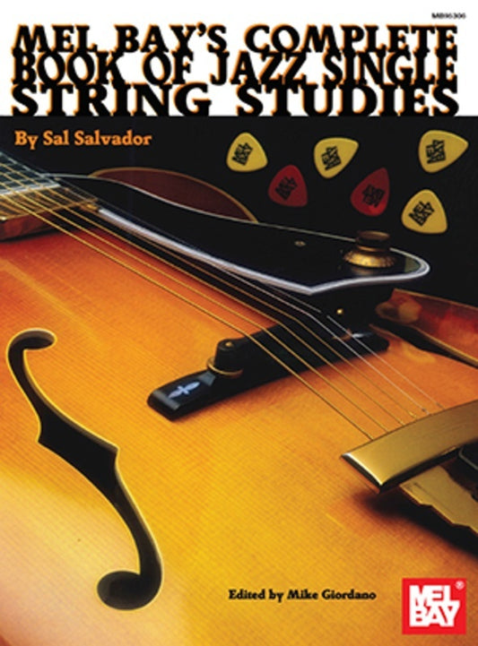 Complete Book Of Jazz Single String Studies (Softcover Book)