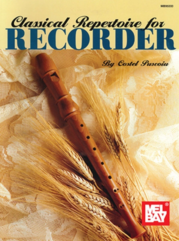 Classical Repertoire For Recorder (Softcover Book)