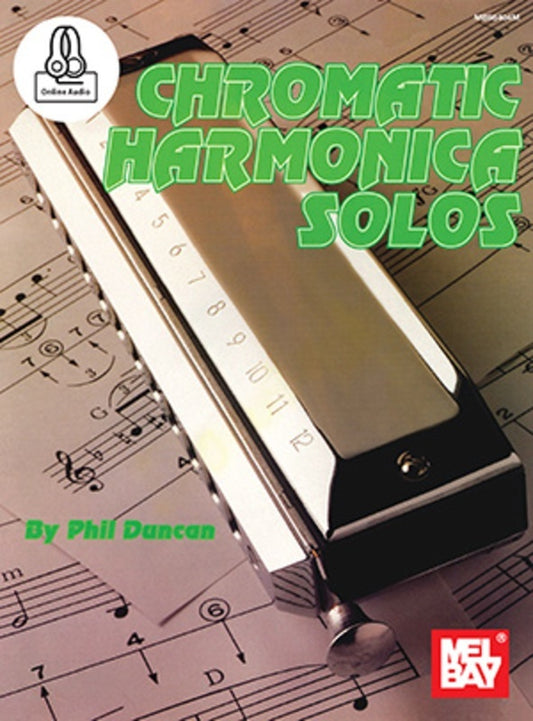 Chromatic Harmonica Solos Book/Oa (Softcover Book/Online Audio) Book
