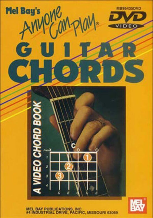 Anyone Can Play Guitar Chords DVD by Vern Juran