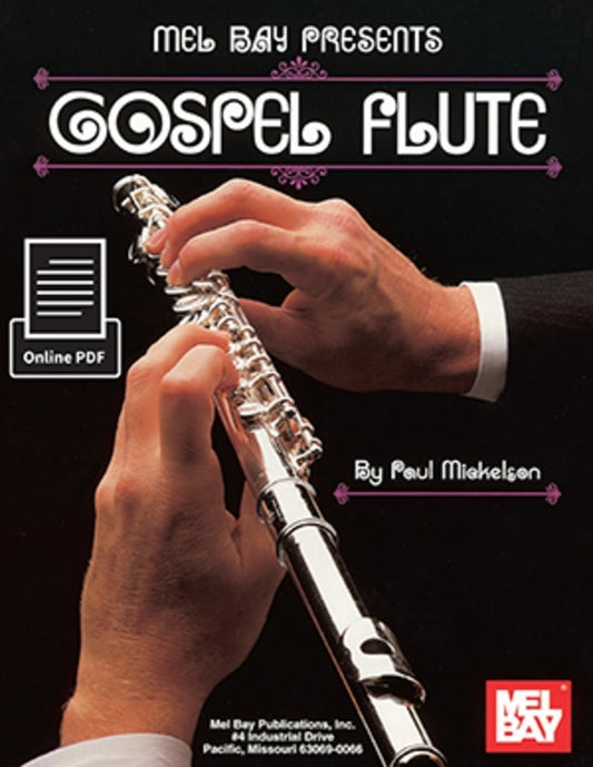 Gospel Flute Book/Pdf (Softcover Book/Online Media) Book
