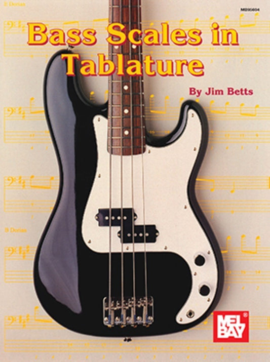 Bass Scales In TABlature (Softcover Book)