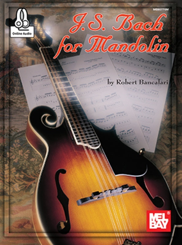 Js Bach For Mandolin Book/Oa (Softcover Book/Online Audio) Book