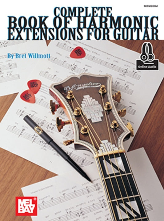 Complete Book Harmonic Extensions For Guitar Book/Oa (Softcover Book/Online Audio) Book
