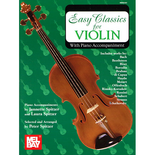 Easy Classics for Violin - Mel Bay 96302