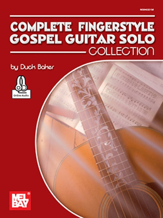 Complete Fingerstyle Gospel Guitar Solo Collection Book/Online Audio