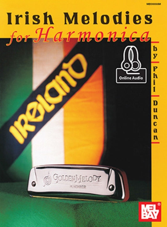 Irish Melodies For Harmonica Book/Oa (Softcover Book/Online Audio) Book
