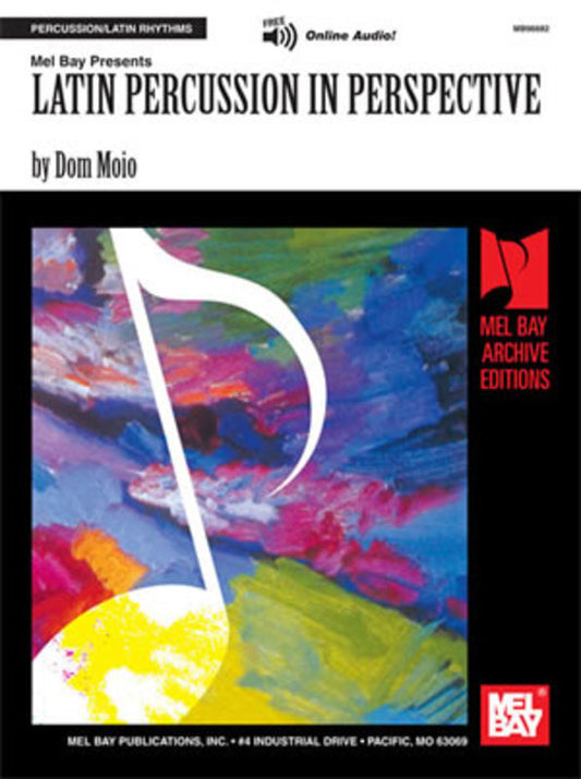Latin Percussion In Perspective (Softcover Book/Online Audio) Book