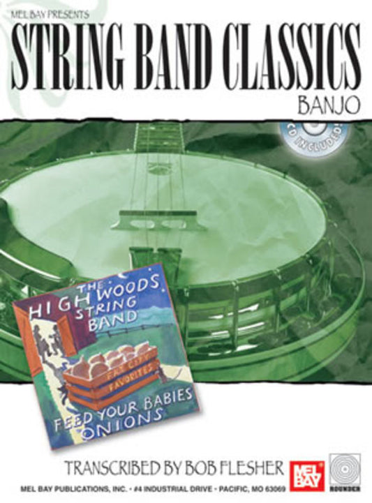 String Band Classics For Banjo Softcover Book/CD