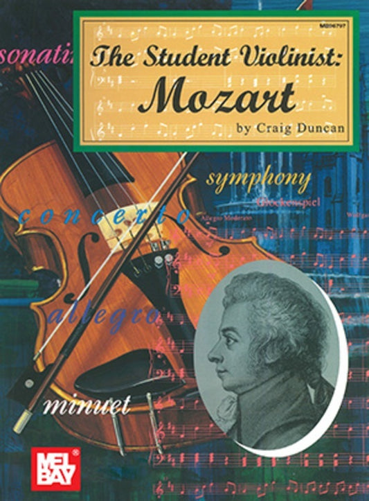 Student Violinist Mozart (Softcover Book)