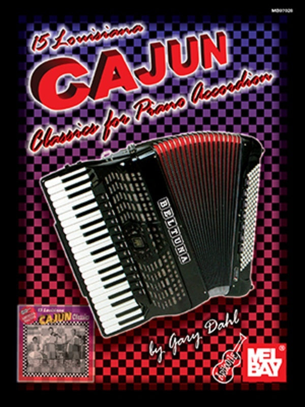 15 Louisiana Cajan Classics For Piano Accordion (Softcover Book)
