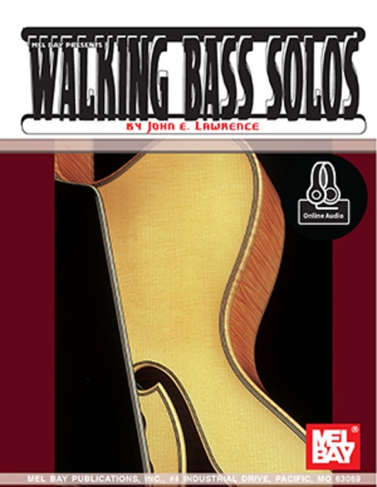 Walking Bass Solos For Guitar Book/CD Book
