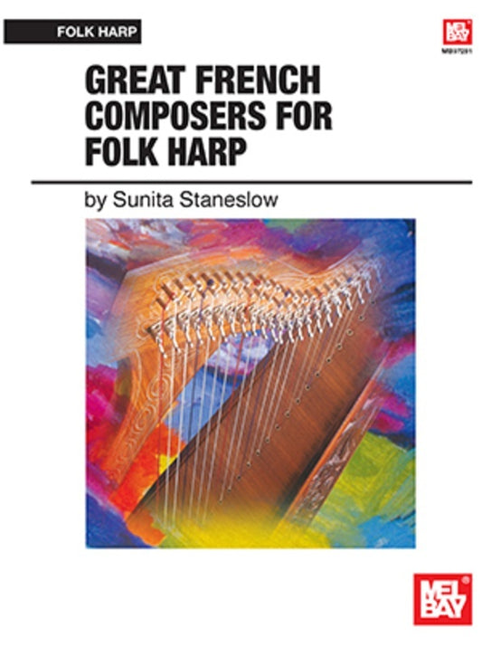Great French Composers For Folk Harp (Softcover Book)