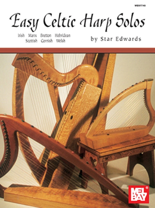 Easy Celtic Harp Solos (Softcover Book)