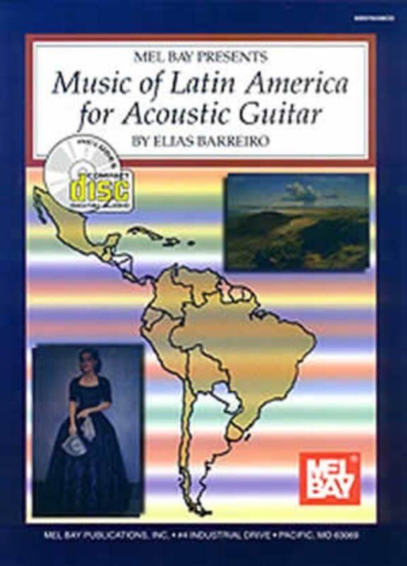Music of Latin America for Acoustic Guitar Book & CD