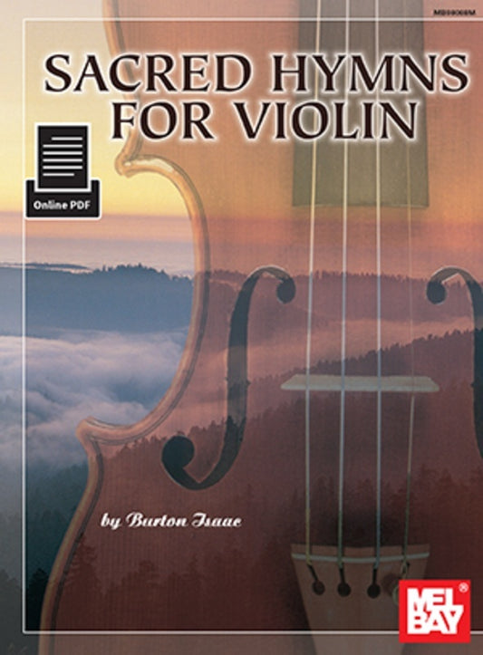 Sacred Hymns For Violin Book/Pdf (Softcover Book/Online Media) Book