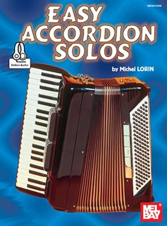 Easy Accordion Solos Bk/Ola (Mel Bay Publications)