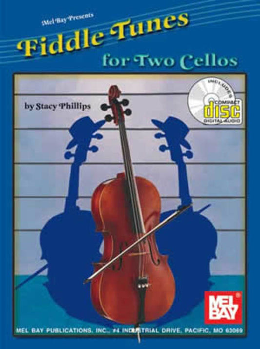 Fiddle Tunes For Two Cellos Softcover Book/CD