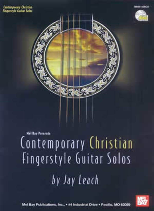 Contemporary Christian Fingerstyle Guitar Solo Softcover Book/CD
