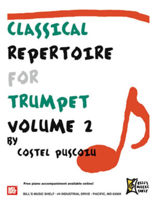 Classical Repertoire For Trumpet Vol 2 (Softcover Book/Online Media) Book
