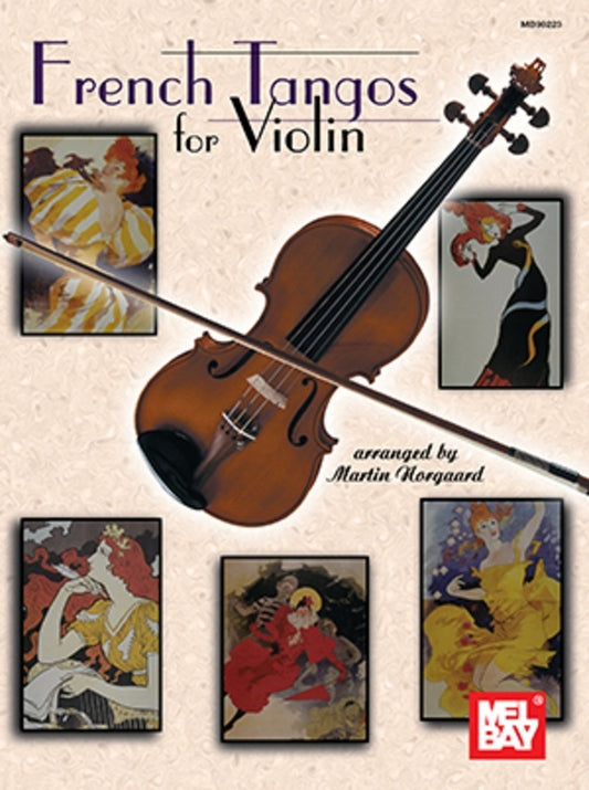 French Tangos For Violin (Softcover Book)