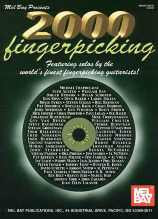 Anthology Fingerstyle Guitar Solos Vol1 Book/CD Book
