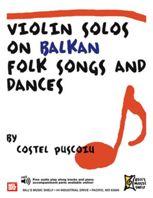 Violin Solos On Balkan Folk Songs And Dances Book