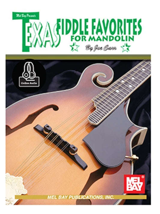 Texas Fiddle Favorites For Mandolin Book/Oa Book