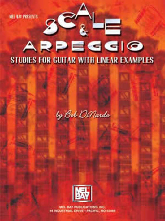 Scales And Arpeggio Studies For Guitar Linear Examples (Softcover Book)