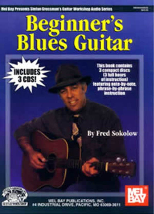 Beginners Blues Guitar Book/3CDs (Softcover Book/CD)
