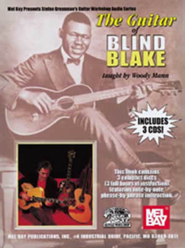 Guitar Of Blind Blake Softcover Book/CD