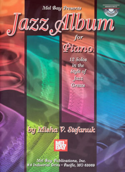 Jazz Album For Piano Softcover Book/CD