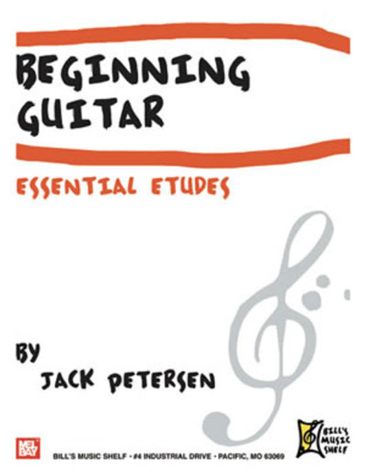 Beginning Guitar Essential Etudes (Softcover Book)