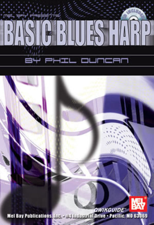 Basic Blues Harp Qwikguide Softcover Book/CD