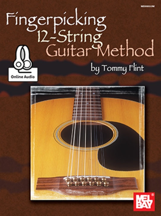Fingerpicking 12-String Guitar Method Book/Oa (Softcover Book/Online Audio) Book