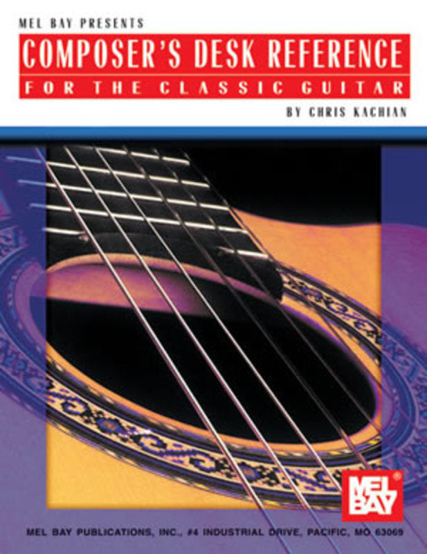 Composers Desk Reference For The Classic Guitar (Softcover Book)