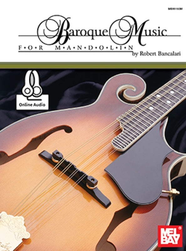 Baroque Music For Mandolin Book/Oa (Softcover Book/Online Audio) Book