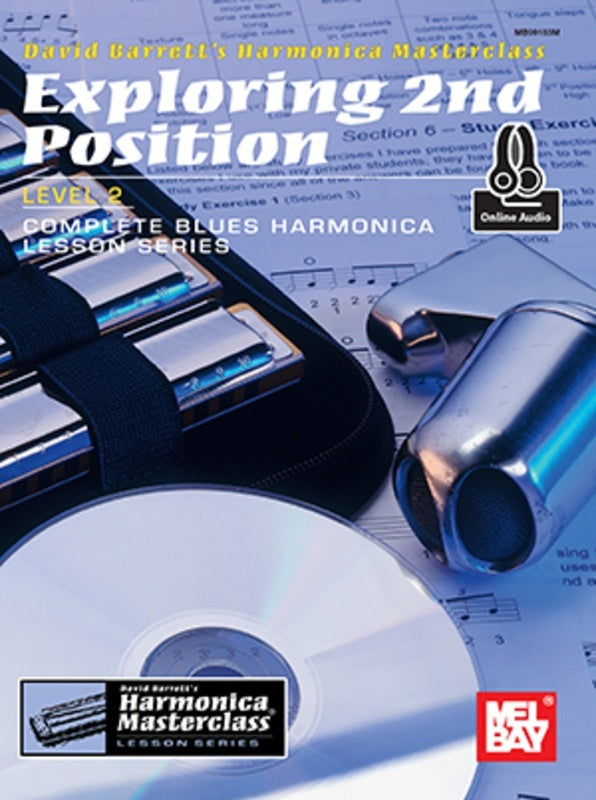 Exploring 2nd Position Level 2 Harmonica Book/Oa (Softcover Book/Online Audio) Book