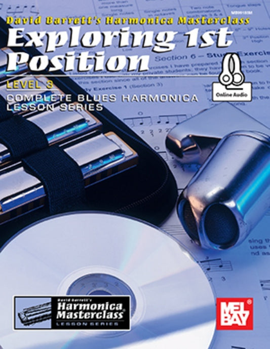 Exploring 1st Position Harmonica Book/Oa (Softcover Book/Online Audio) Book