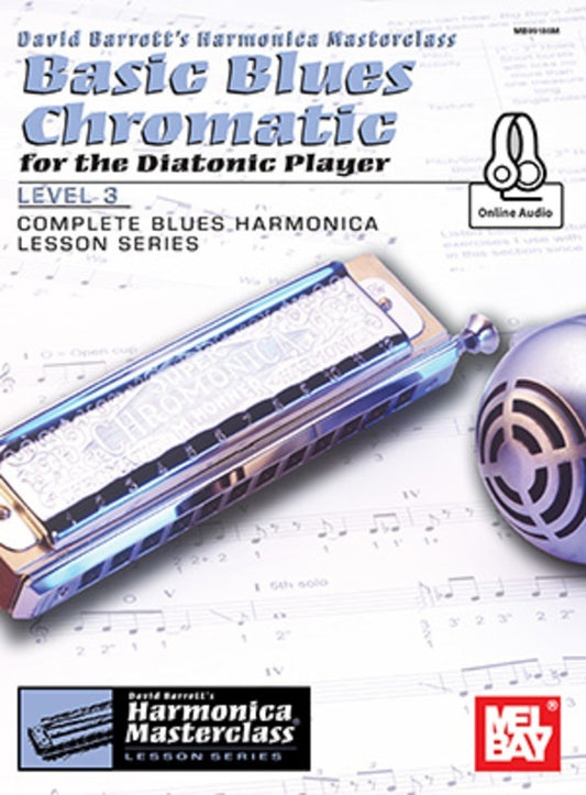 Basic Blues Chromatic Diatonic Player Lvl 3 Book/Oa