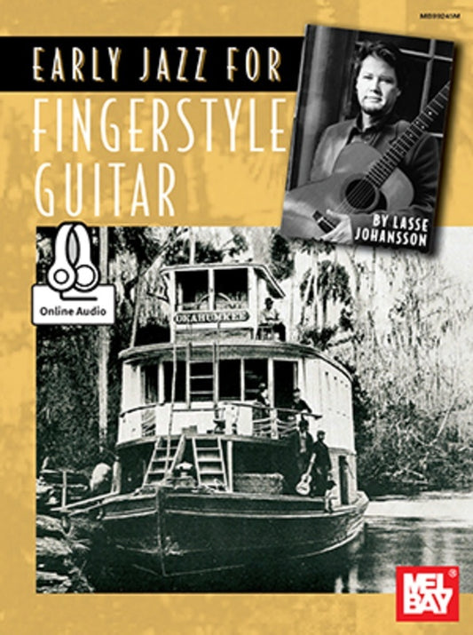 Early Jazz For Fingerstyle Guitar Book/CD Book