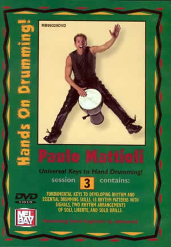 Hands On Drumming Session 3 DVD