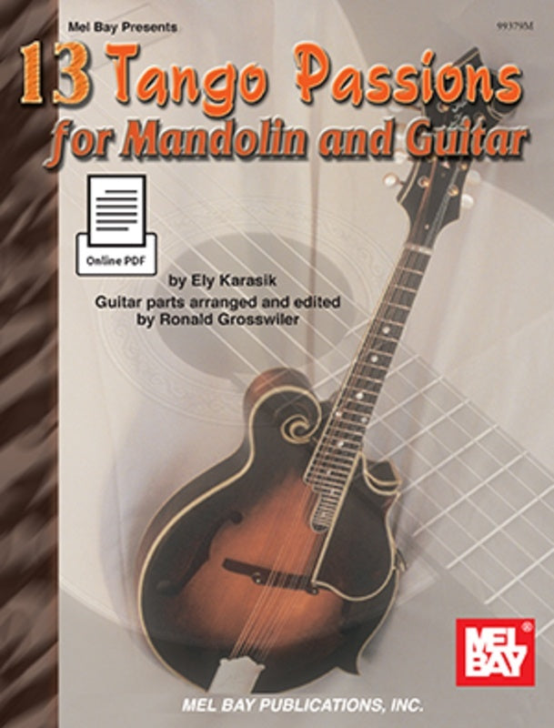 13 Tango Passions For Mandolin And Guitar Book/Pdf Book