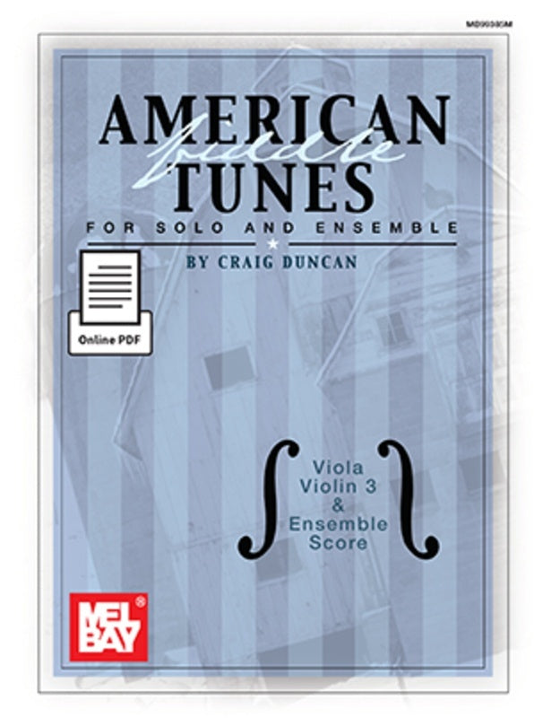 American Fiddle Tunes - Viola/Violin 3 Book/Pdf (Softcover Book/Online Media) Book