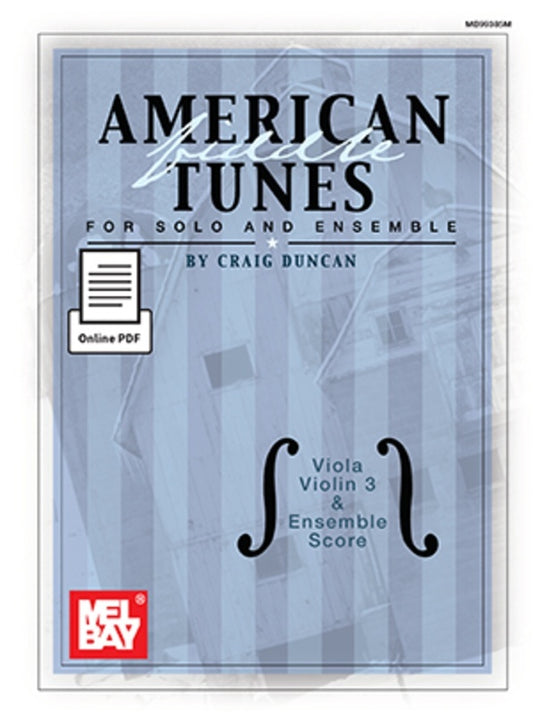 American Fiddle Tunes - Viola/Violin 3 Book/Pdf (Softcover Book/Online Media) Book