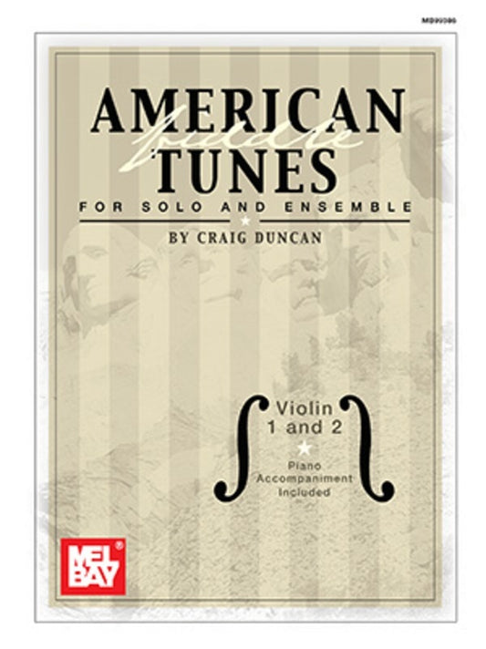 American Fiddle Tunes For Solo And Ensem Violin 1And2 (Softcover Book)