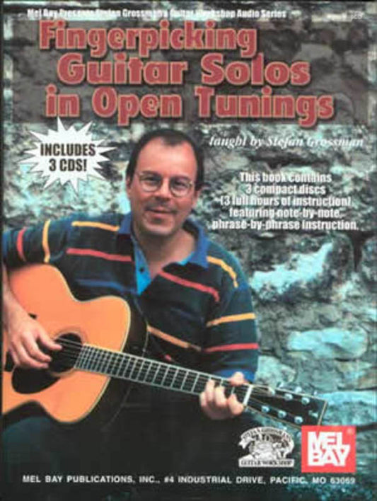 Fingerstyle Guitar Solos In Open Tunings Softcover Book/CD