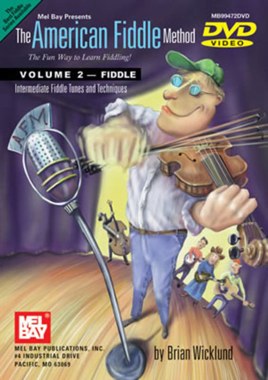 American Fiddle Method Vol 2 DVD (DVD Only)