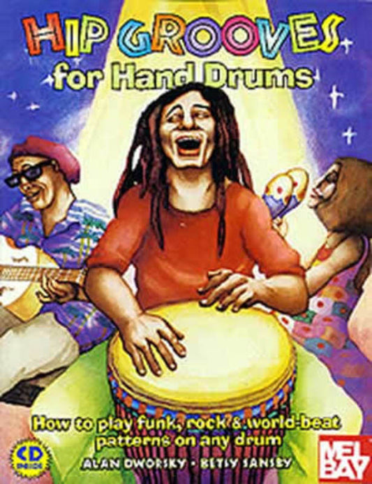 Hip Groove For Hand Drums Softcover Book/CD