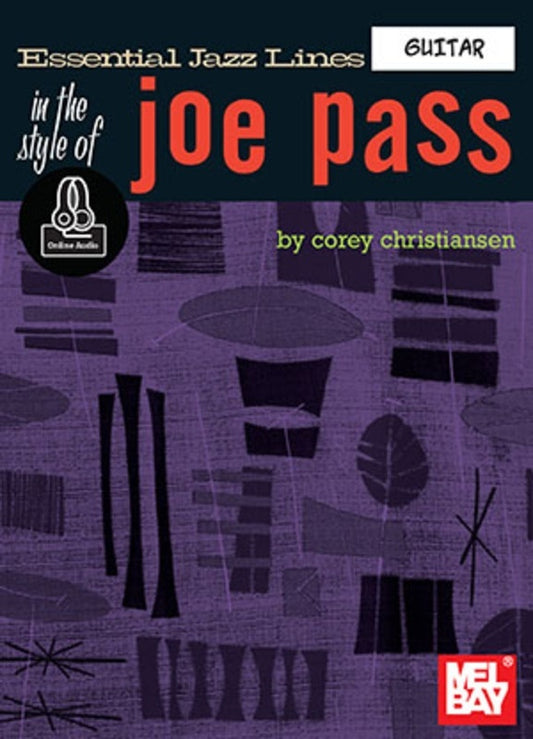 In The Style Of Joe Pass Guitar Edition Book/Oa (Softcover Book/Online Audio) Book
